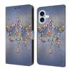 For iPhone 17 Case PU Leather Wallet Phone Cover with Stand