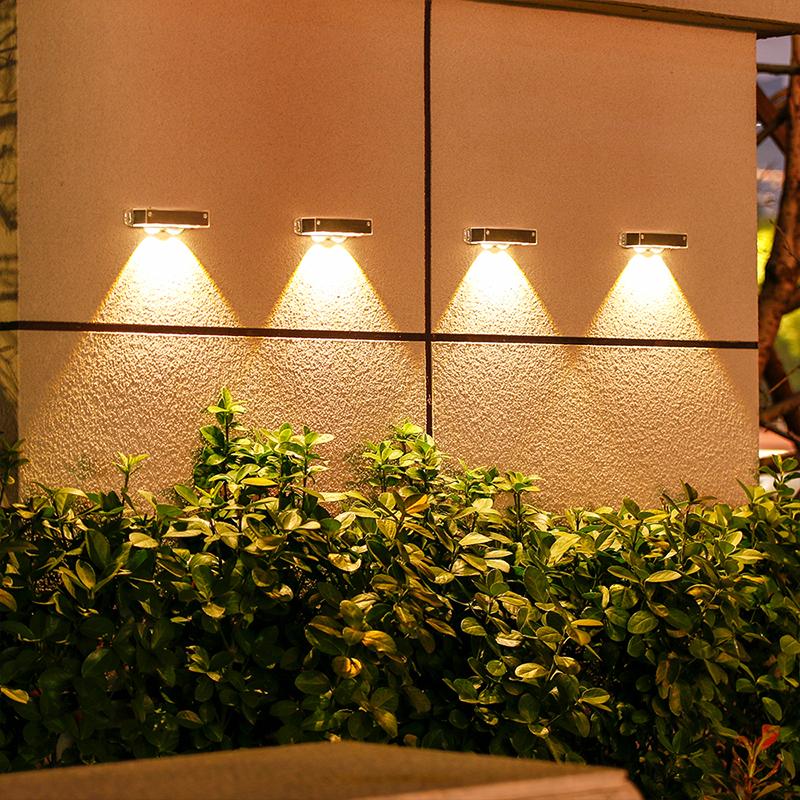Xiaomi 4PCS, Solar LED Lights, Outdoor Lights, Smart Light Sensor with Automatic On/Off, Garden Lights, Pathway Lights