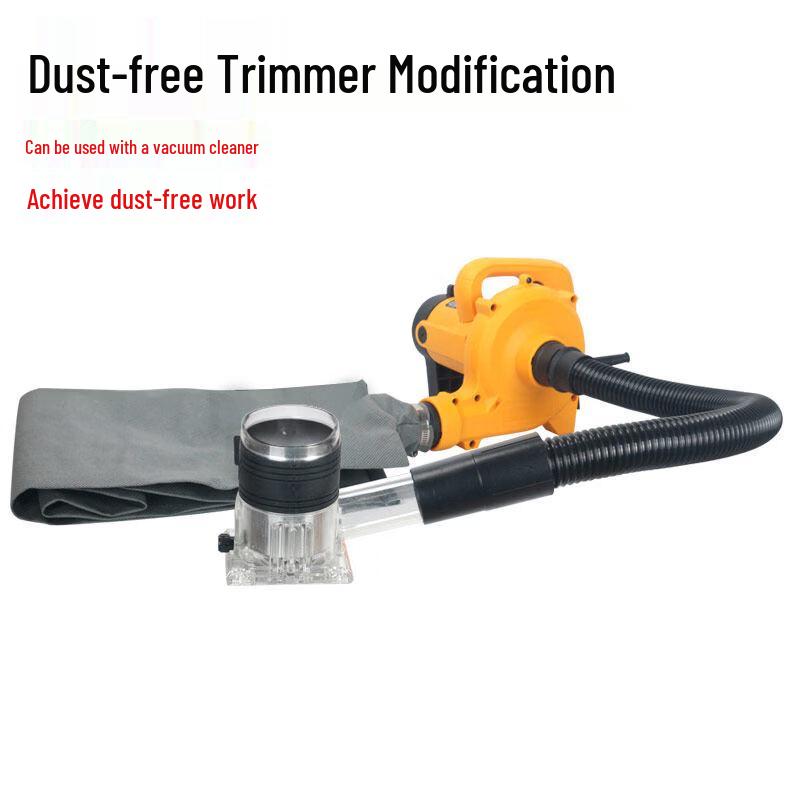 Router Trimmer Dust Shroud with Adapter