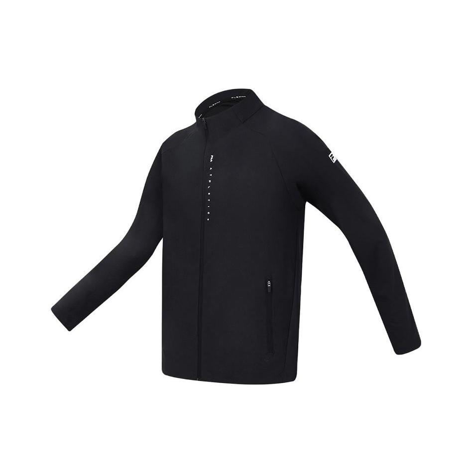 FILA Jackets Men s Black Stand Collar Moderate Other A11M321504F-BK XL