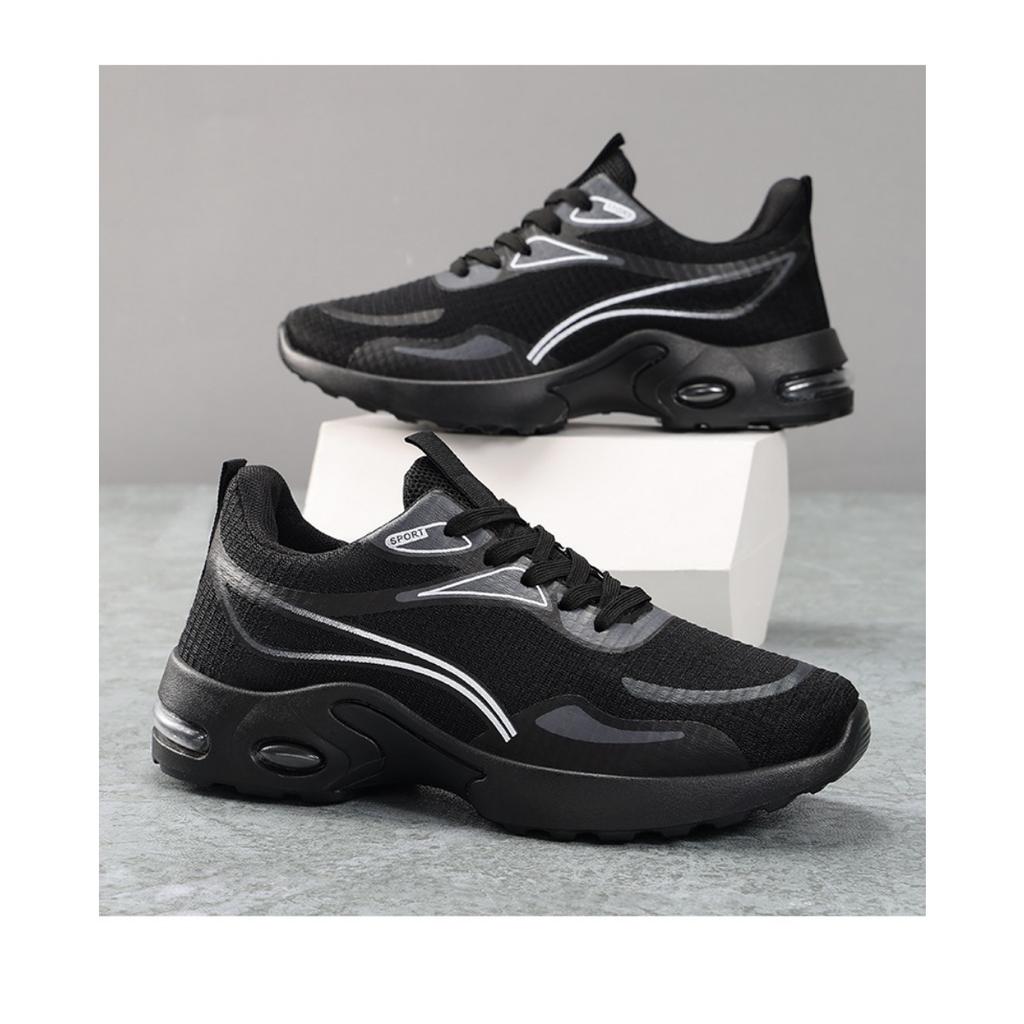 Men's Sports Shoes, New Spring Men's Shoes, Trendy Mesh Cushioned Shoes, Soft Soled Comfortable Running Shoes