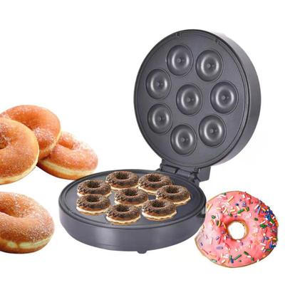 1400W Tragbare Antihaftbeschichtete Brotmaschine Doppelseitige Heizung Kuchen Frühstücksmaschine Hohe Leistung Donut-Hersteller