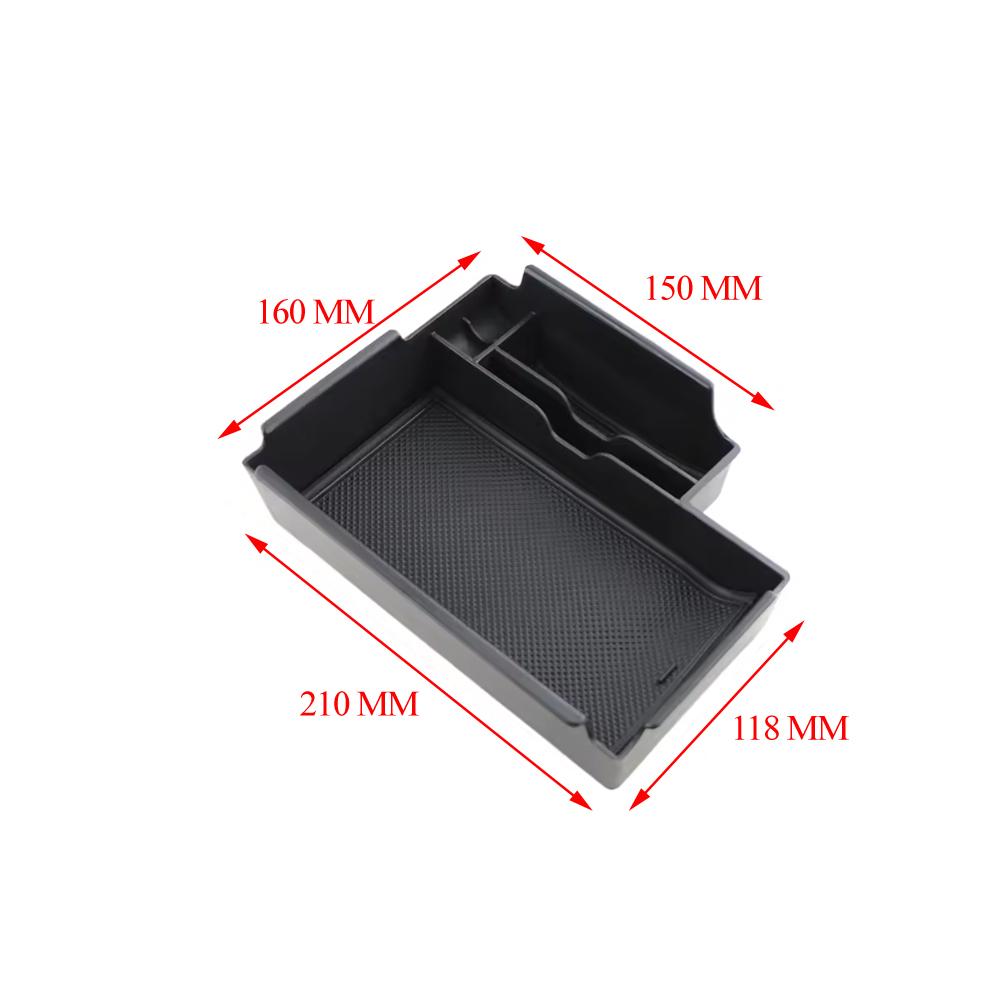 For Ford Explorer 2020-2026 LHD Car Armrest Storage Box Console Organizer Containers Tray Interior Accessories