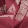 Voilage 100% coton - Rouge bourgogne - 105x250 cm