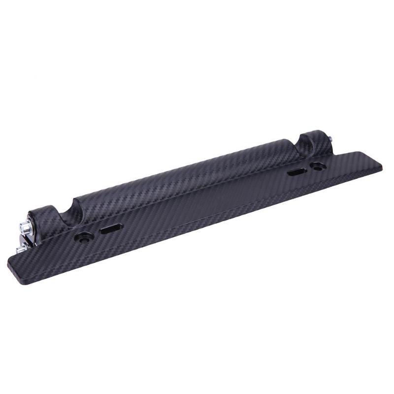 Universal Adjustable Car License Plate Holder Frame Bracket Car Number Racing Carbon Fiber Auto Front Mount Bumper Brackets