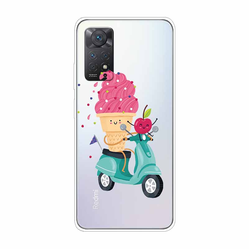 For Xiaomi Redmi Note 11 Pro 5G Case Transparent Soft TPU silicon Phone Cover For Xiaomi Redmi Note11 Pro 4G Case Clear Funda