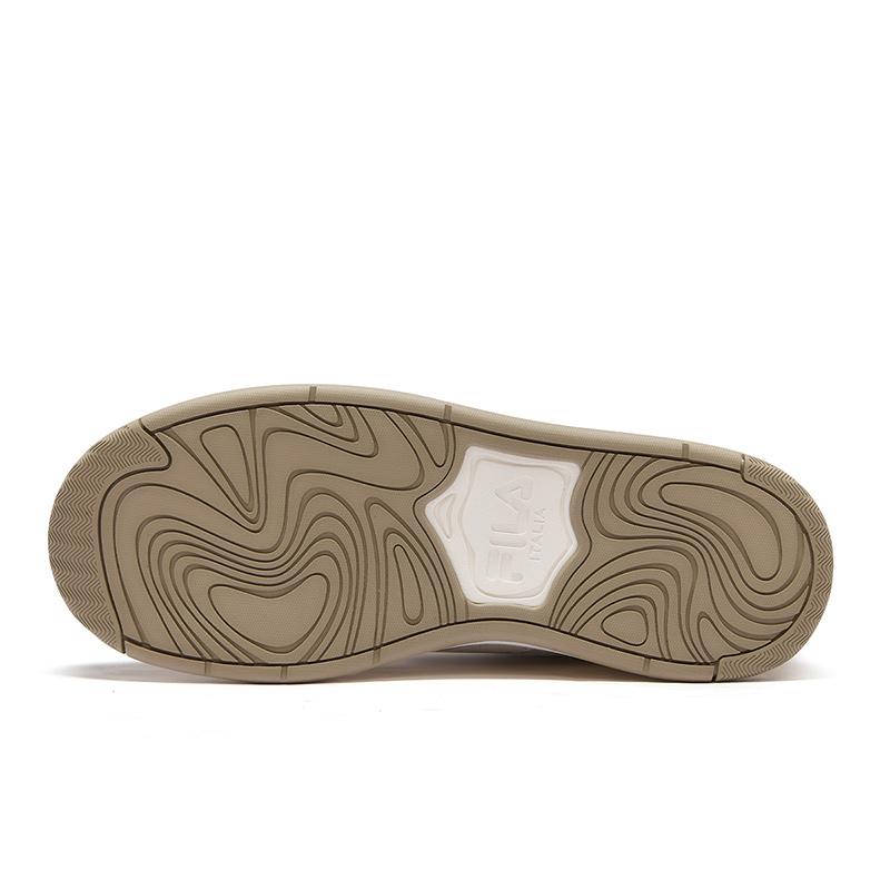 FILA Fusion Nollief Comfortable Versatile Low-Top Skate Shoes Women sneaker Beige T12W512313FAA