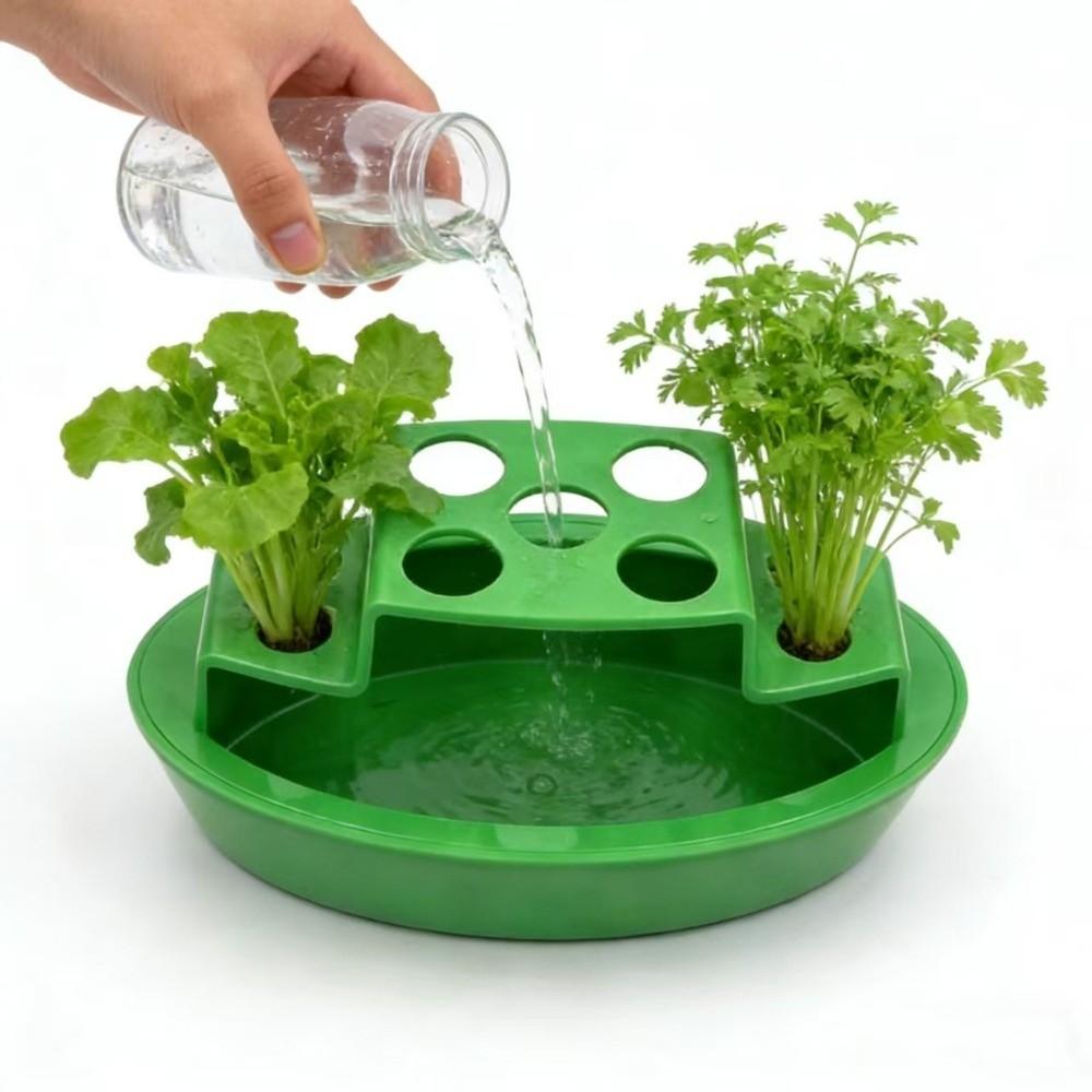 Plastic Chives Seedling Tray 9 Slots Sprout Planting Pot Onion Cultivation Box Celery