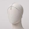 Bohemian Styles Rhinestones Forehead Chain Featuring Grids Designs For Music Festivals And Travel