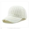 Women's Knit Baseball Cap Korean Japanese Style Face Slimming Thermal Winter Peaked Hat Versatile Fashion