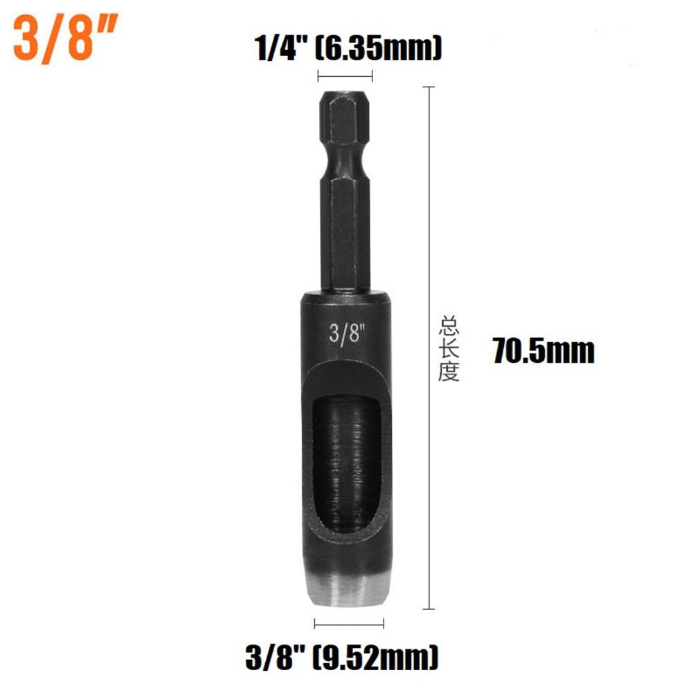 Hollow Hole Punches 3/8\'\' 7/16\'\' 1/2\'\' Carbon Steel