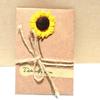 Creative Birthday Message Card Vintage Postcard DIY Flower Greeting Cards