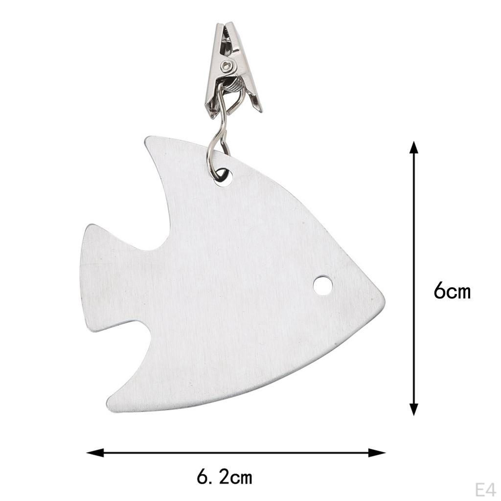 4 Clip with Pendants Drop Tablecloth Weights Picnic Covers