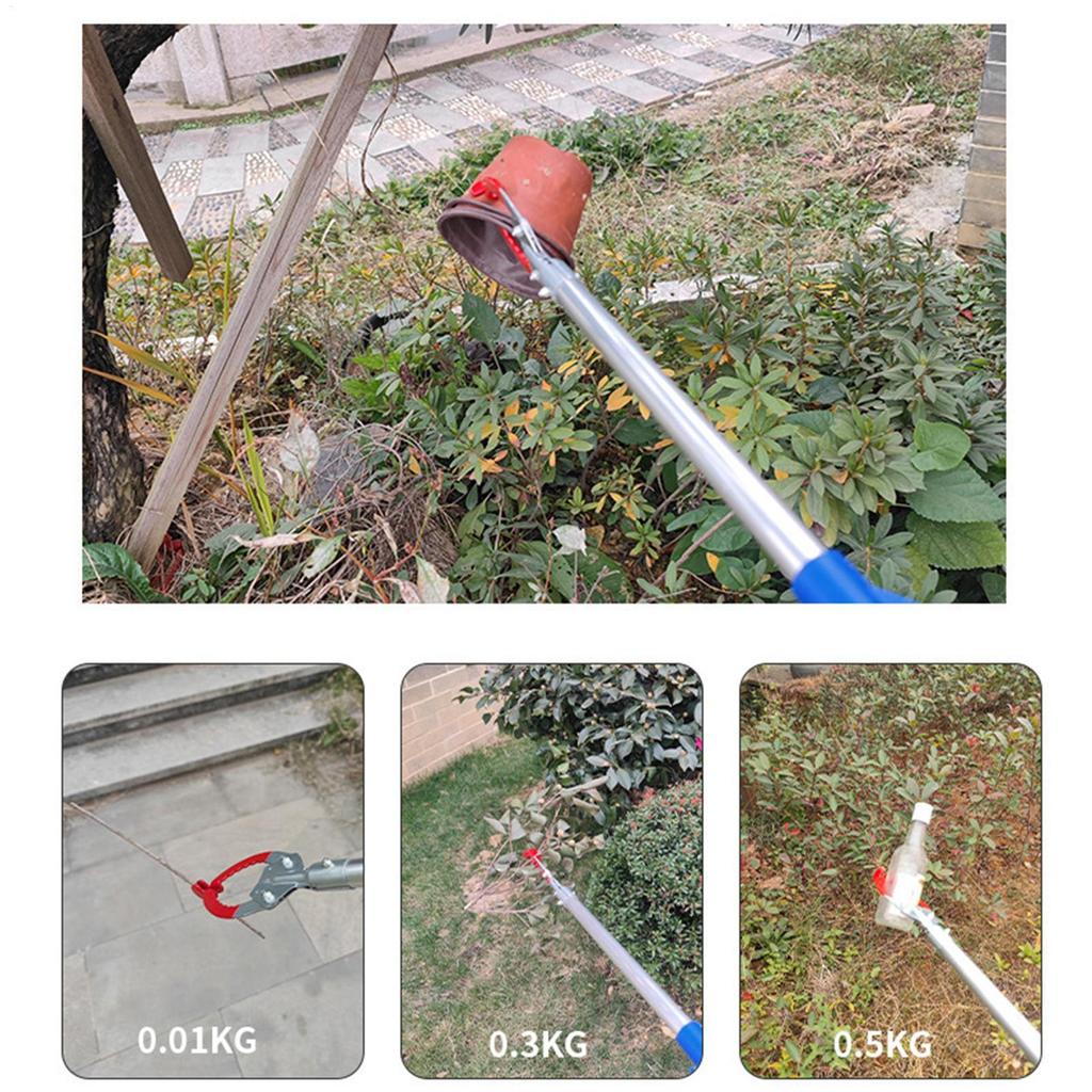 Grabber Tool Foldable Lightweight Aluminum Alloy Outdoor Supplies Picker Upper Grabber For Clean Elderly Home Litter Garden Yard
