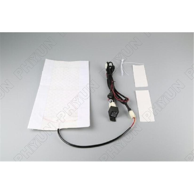 12V Moped Scooter Heated Seat Pad Heater Warmer Pad w/ High/Low Switch Universal
