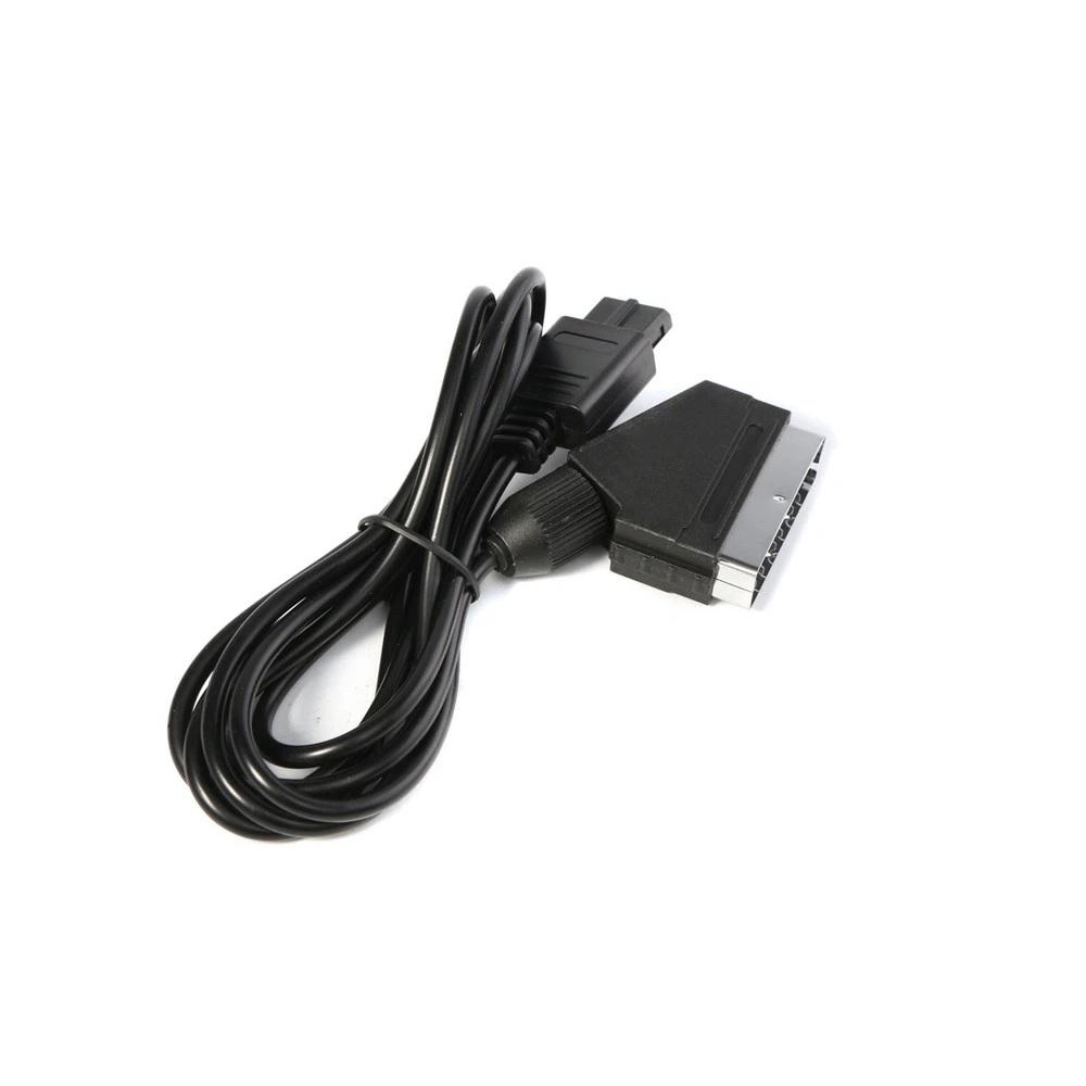 1.8M RGB Scart Cable For Nintendo 64 GameCube SNES NGC N64