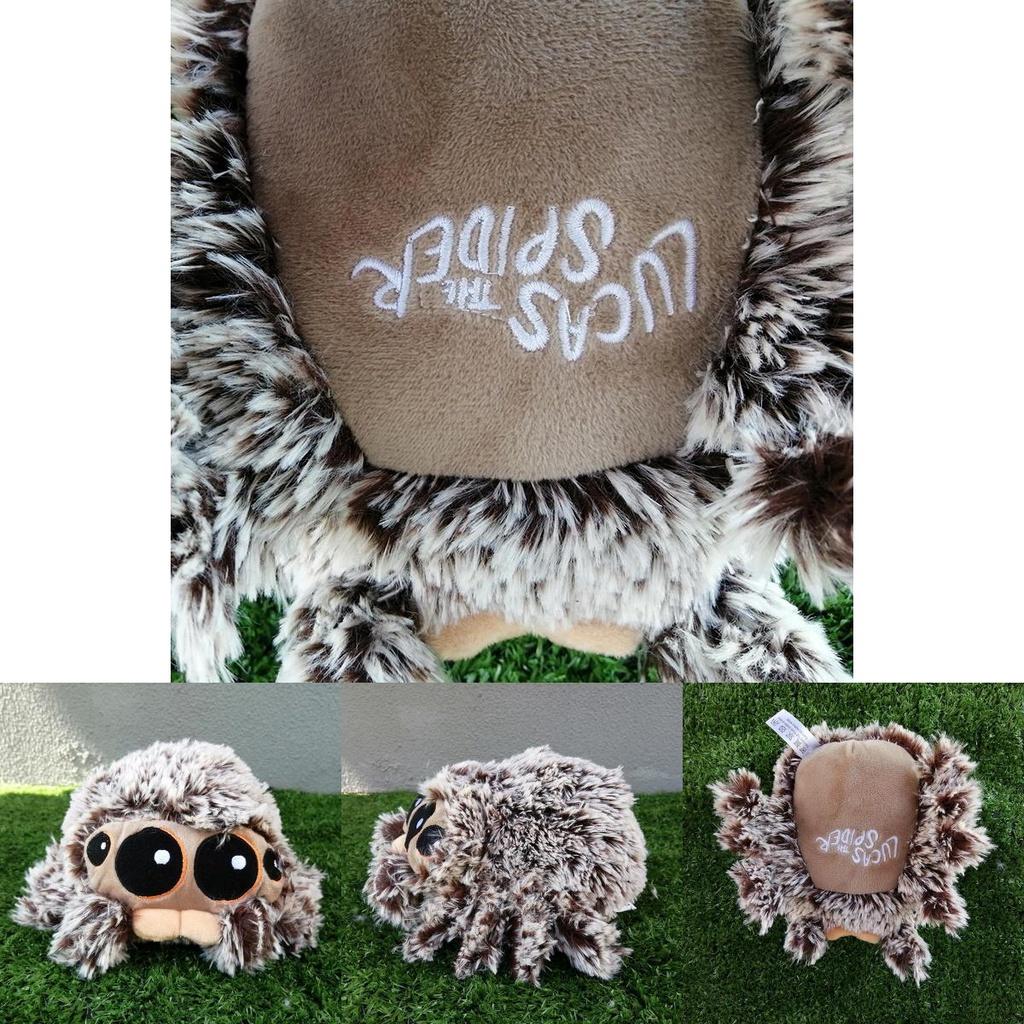 Charming Lucas The Spider Soft Plush Toy Cute Stuffed Animal Doll Ideal For Children's Presents