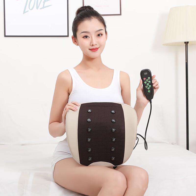 

Jiaxiu Electric Lumbar Massager with Air Compression, Heat & Vibration