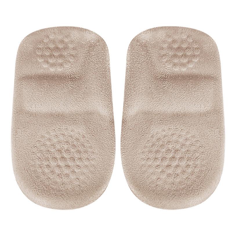 Male and Female Soft Particle Massage Orthopedic Insole Self-adhesive Invisible Non-slip Shock Absorber Half Size Pad GEL Heel Pad