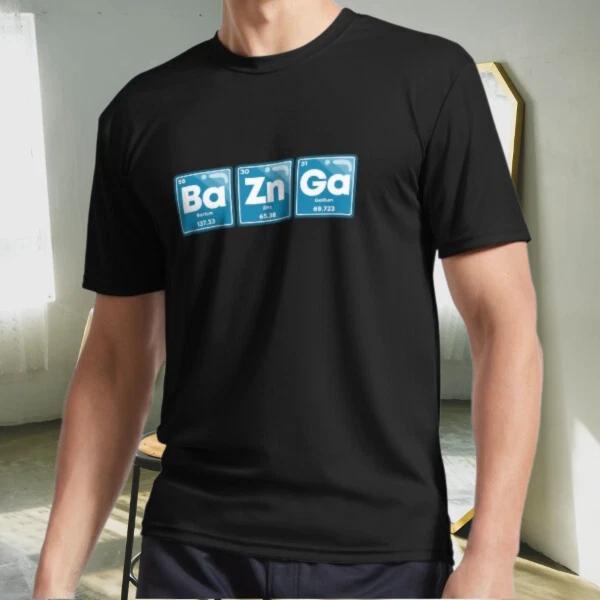 New Shirt The Big Bang Theory Bazinga Active Logo T-Shirt Funny Size S to 5XL L