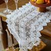 With Tassel Lace Table Runner Woven Tablecloth Wedding Table Cover  Wedding