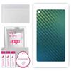 apgo Protective Skin Sticker for the Back Compatible with Huawei MediaPad T2 7.0, Wrap Film, Foil, Vinyl - Pattern Carbon Chameleon CAKA1