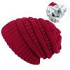Europe, America, Autumn and Winter Ebay Men's and Women's Satin Inner Knitted Wool Hat, Pullover Hat To Keep Warm, Yiwu