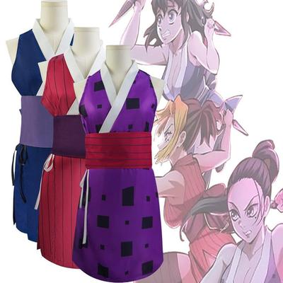 Makio Suma Hinatsuru Cosplay Costume from Demon Slayer Anime Kimono for Wives Uniform Sexy Dress Entertainment Circle Arc