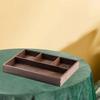 Wooden Tray Desk Organizer,Stylish,Multifunctional,Storage Box Jewelry Storage Divided for