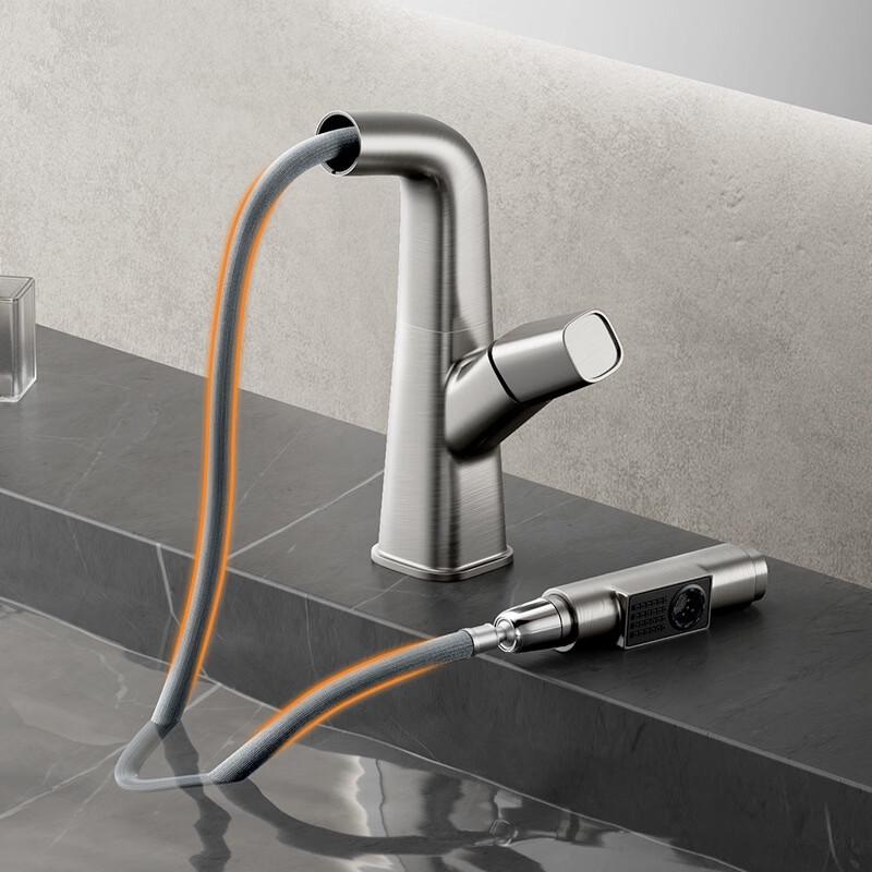 TLXT Pull-out Multi-function Basin Faucet
