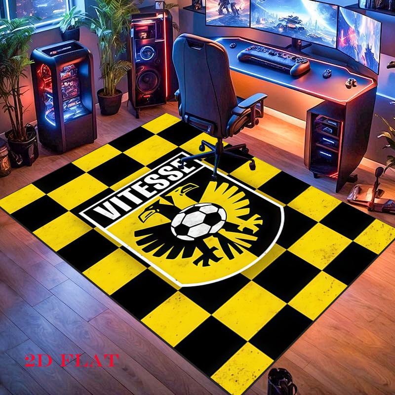 SBV Vitesse Dywanik do salonu, sypialni, domu, dekoracja sofy, antypoślizgowa mata podłogowa dla dzieci do zabawy