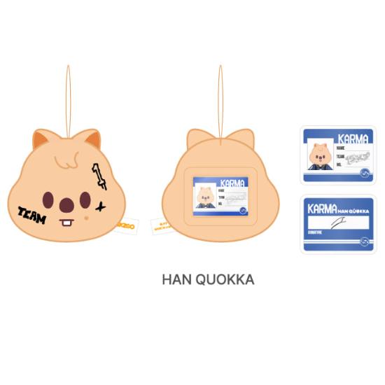 

Попереднє замовлення Stray Kids POP-UP Store KARMA SKZOO Іменний бейдж HAN QUOKKA