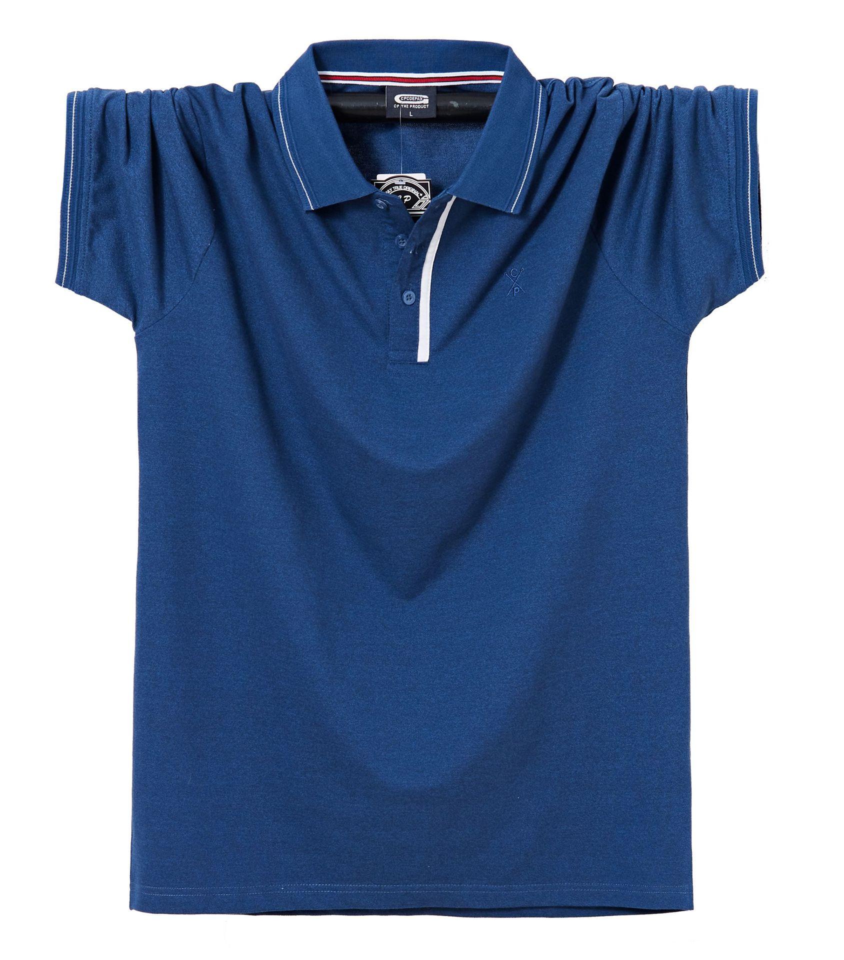 

Мужская летняя футболка больших размеров, свободная и удобная футболка, мужская рабочая хлопковая рубашка-поло с короткими рукавами, дышащая футболка с откидным воротником на молнии XL