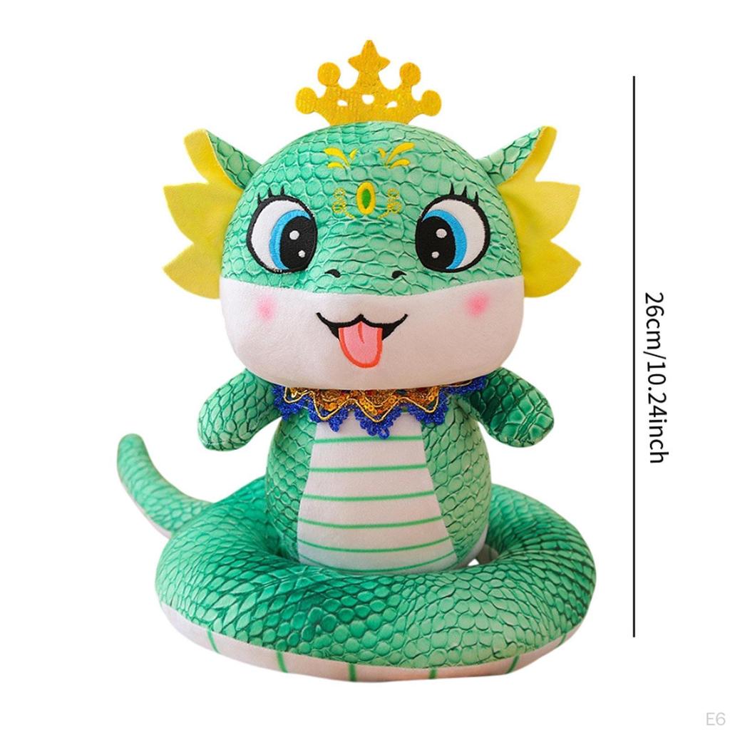 Snake Stuffed Animal Chinese Year Decoration Party Favor Figurine Festival Plush