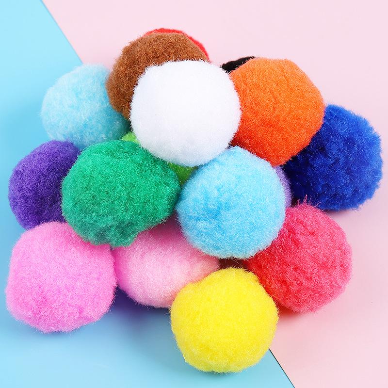 Katzen Spielzeug Interaktiv Start Training Spielzeug mit 20 Stück Ball Für Haustier Kätzchen Mini Schießpistole Spiele Dehnbar Plüschball Spielzeug Haustier