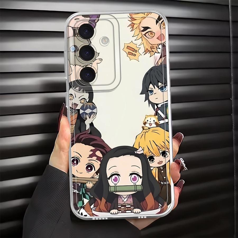 

Phone Cover Case for Samsung Galaxy A57 A52 A25 A51 A34 A35 A54 A15 A26 A24 A55 A56 A14 A16 A36 A37 A52 D-Demon S-Slayer pattern Galaxy A50s