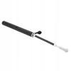 Shrader Presta tire pump with hose, aluminum bottle mount