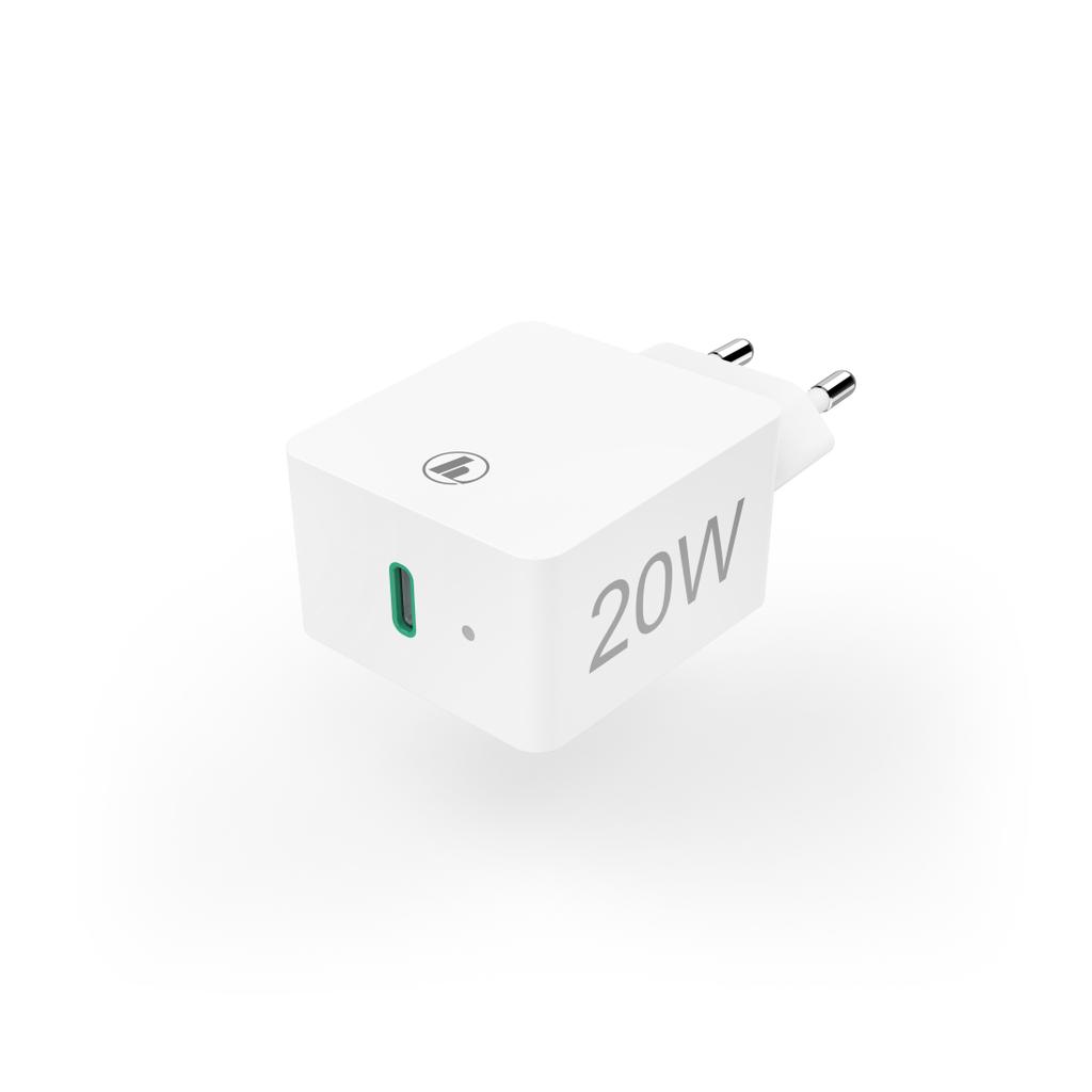 Mini Usb-C Qualcomm Pow.Delivery(Pd) 25W White 1 Pc