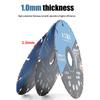 1/2/3/4Pcs Woodworking Special Saw Blade Brazed Multipurpose Woodworking Circular Cutting Blade Wood Steel Nail Aluminum Pvc