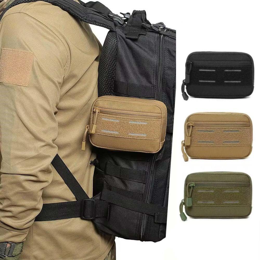 Organizer Storage Waist Fanny Pack Key Card Holder Camping Hiking Bag  Waist Hanging