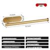 American Style Stainless Steel Wall-Mounted Nail-Free Toilet Paper Holder