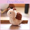 Porte-clés en peluche insecte mignon avec matériau doux pour décoration de sac à dos et cadeau