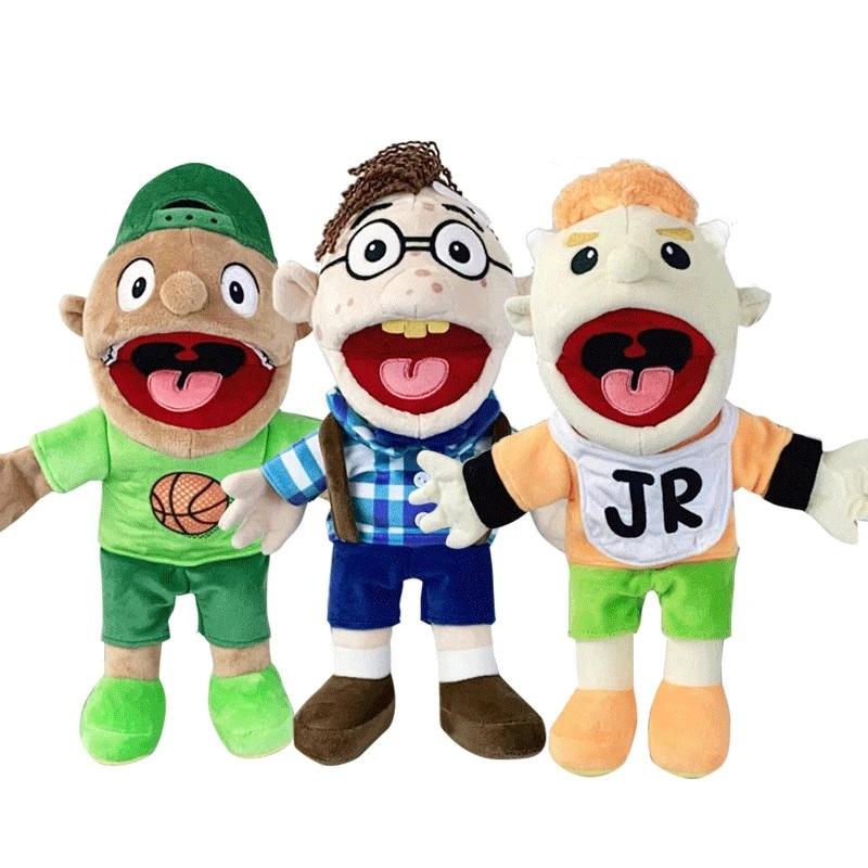 Booger Puppet Jeffy Pet Boy Hand Plush Muppet Cody Junior Joseph Playhouse Kindergarten Talkplay Toy Stuffed Doll Kids Fans Gift