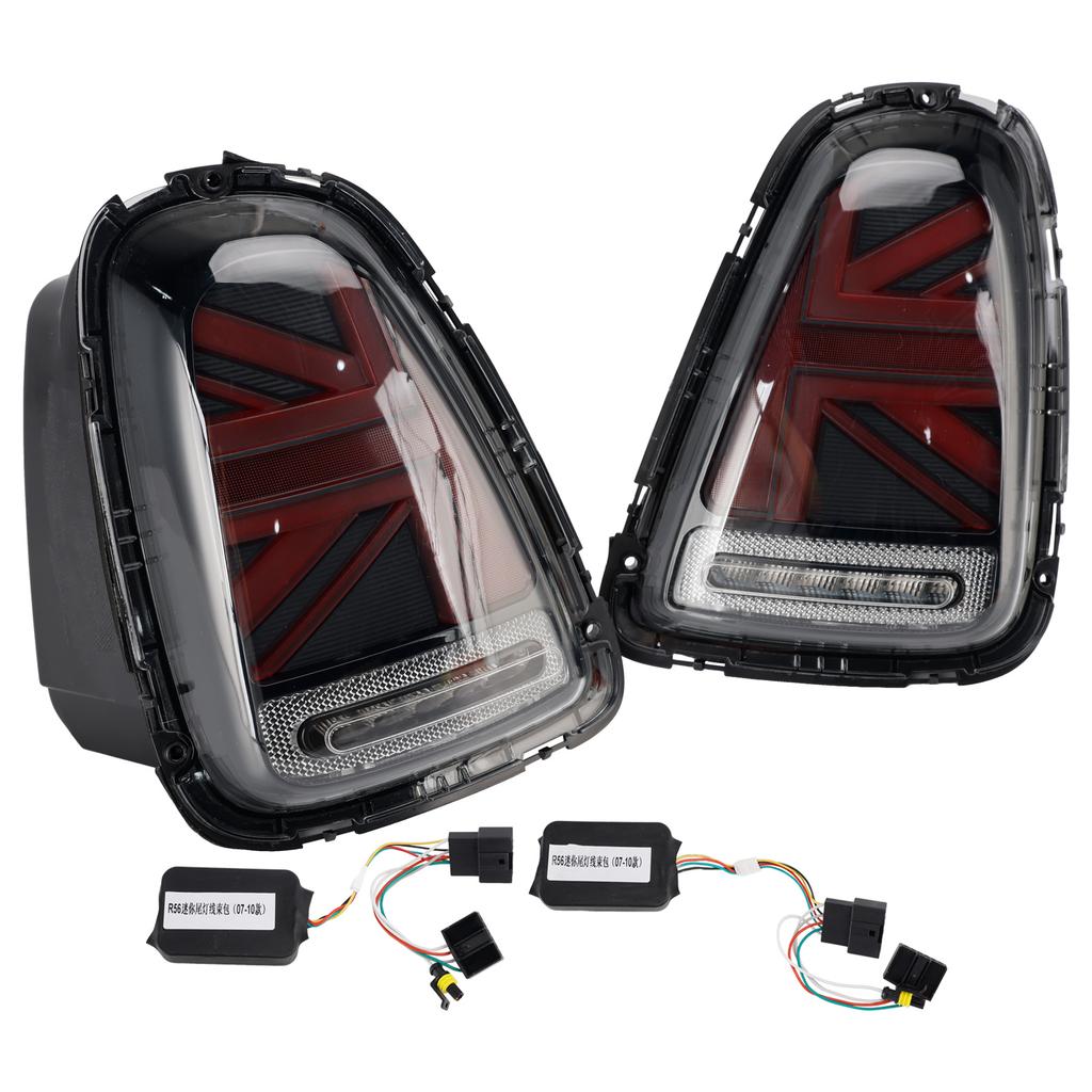 L&R Led Tail Lights Lamps For   Mini R56 R57 R58 R59 Cooper S 2007-2015 Smoked
