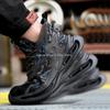 Fashion New Safety Shoes Men Women Steel Toe Sneaker Anti-smash Anti-stab Work Shoes Breathable Construction Safety Boots Male Work Boot