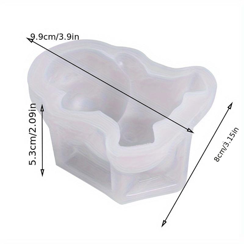 Multiple Use Dinosaur Silicone Molds For Jellies Chocolate Candy Making Dishwasher Safe Durable User Friendly Bakewares