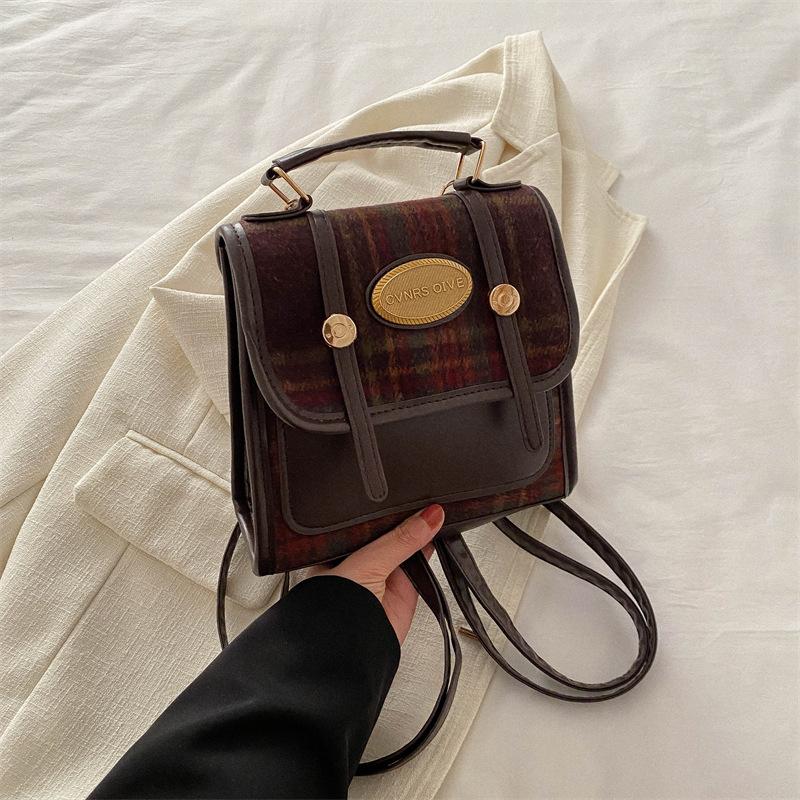 

Niche Trend Новый стиль рюкзак для женщин Зимний модный повседневный маленький рюкзак Повседневный дорожный рюкзак