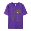 Hot Sale Unisexs Top Tshirts Cotton I Love My Dachshund Dachshund T Shirts Printing Fashion T Shirt Unisex
