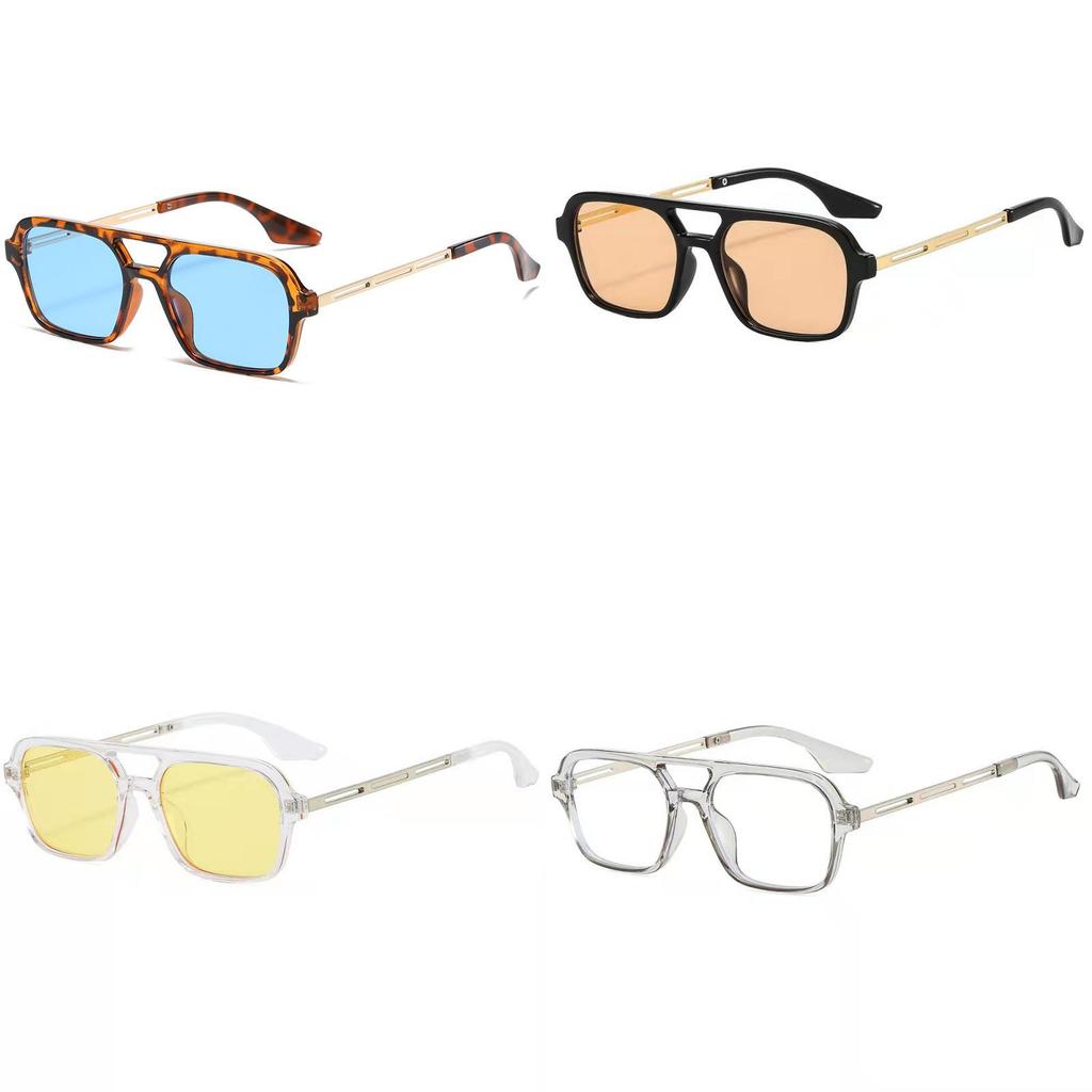 Sunflower Square Sunglasses With Uv400 Protection For Fashionable Travel And Outdoor Activities