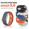 Soft Silicone Watch Strap for Whoop 5.0 Adjustable Band for Whoop 5.0 MG and Whoop 4.0 Sports Wristband Replacement Accessories